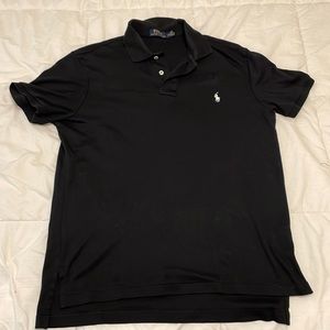 Ralph Lauren Polo. Mens. Black. White horse. large. EUC